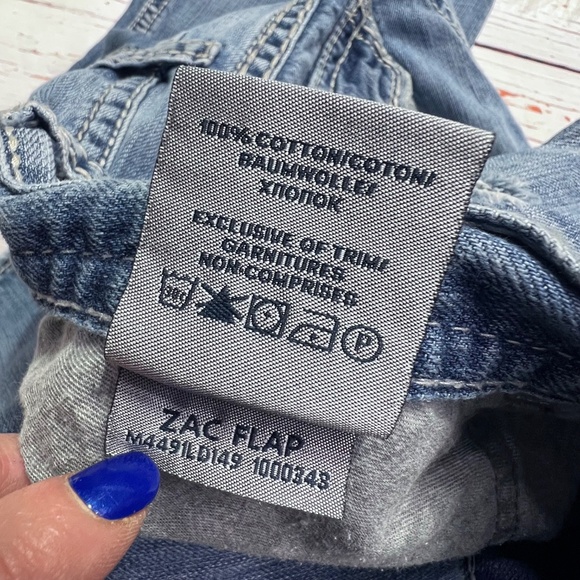 •👖|•SILVER JEANS•| Zic Flap Relaxed Fit Boot Cut Jeans 36x32👖 - Picture 9 of 12